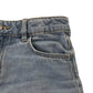Denim Co shorts 8-9 years blue denim folded hem mid rise cotton