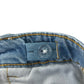 Denim Co shorts 8-9 years blue denim folded hem mid rise cotton