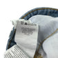 Denim Co shorts 8-9 years blue denim folded hem mid rise cotton