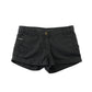 Generation shorts 11 years dark grey folded hem cotton
