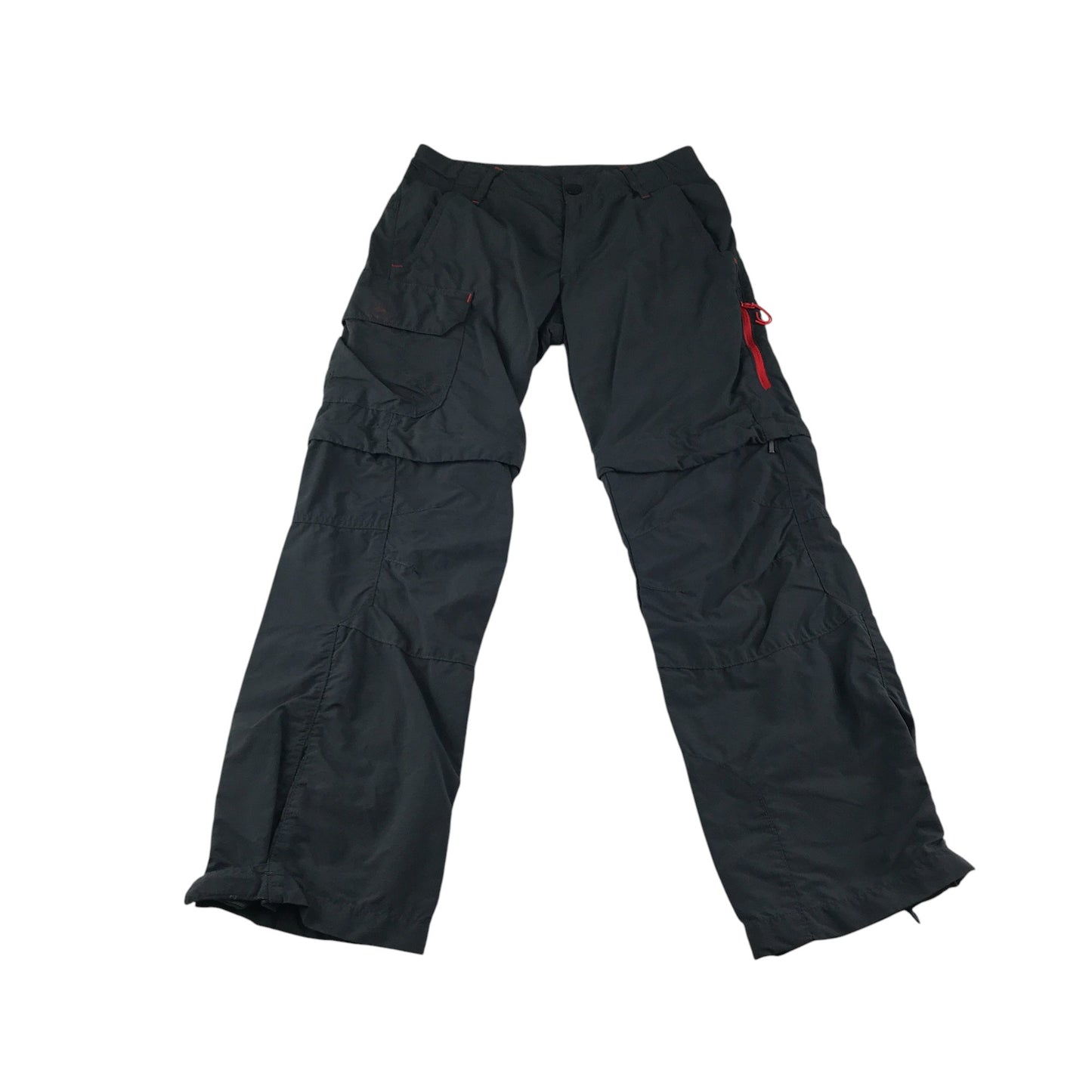 Decathlon Trousers 11-12 years grey outdoorsy 2-in-1 walking trousers
