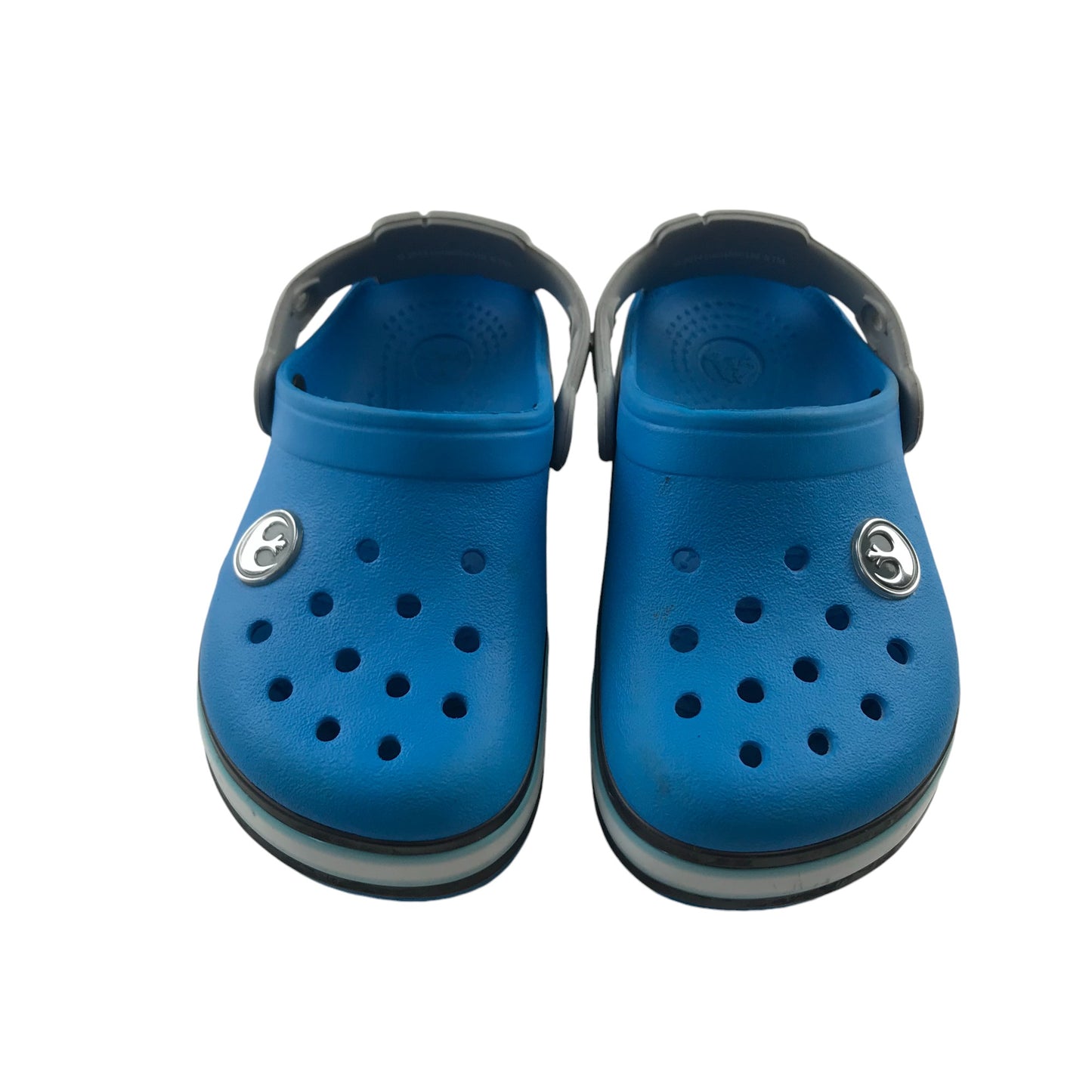 Crocs shoe size 12C junior blue Star Wars slip on clogs