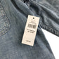 GAP shirt 10-11 years blue denim button up cotton