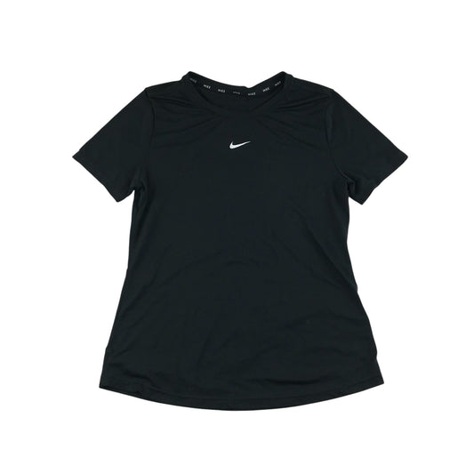 Nike sports top 11-12 years black short sleeve