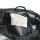 Zara Raincoat 8-9 years black shinny button up closure