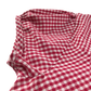 Red gingham drop waist school summer dress