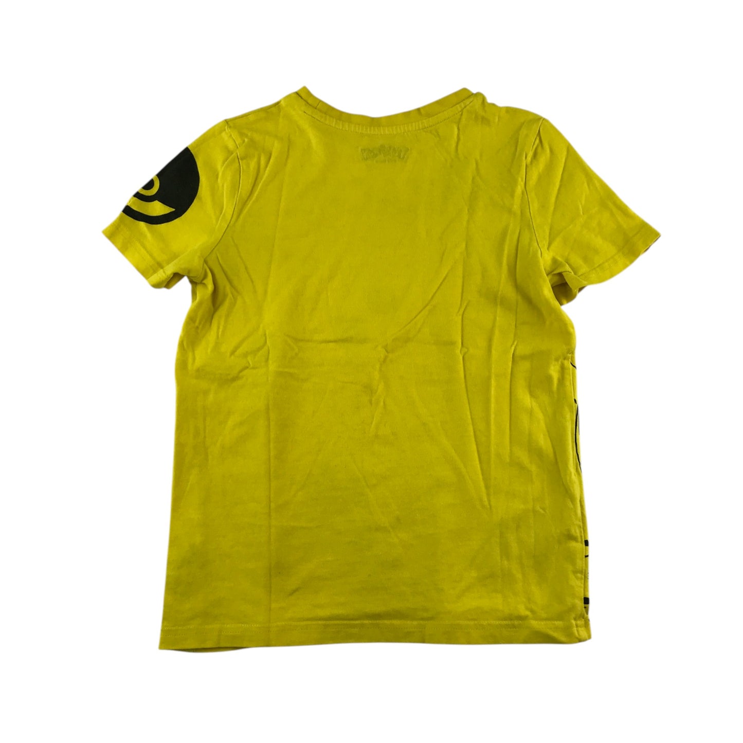 F&F t-shirt 8-9 years yellow Pokémon Pikachu graphic design short sleeves