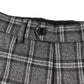 Next Trousers Age 8 Grey Check Pattern Tailored