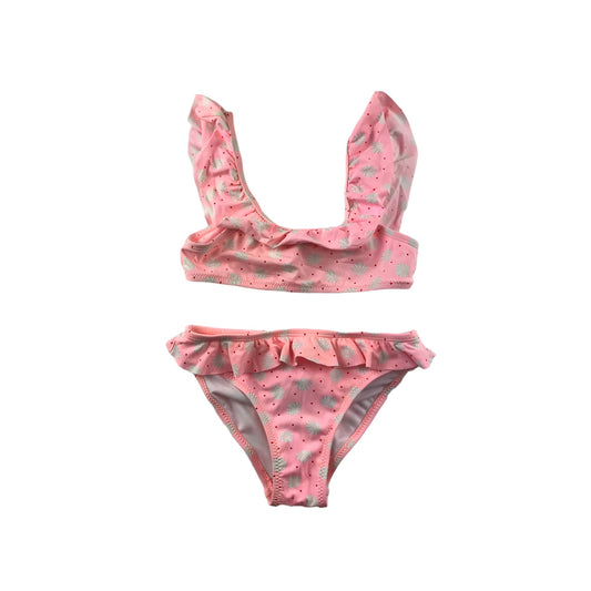 Okaidi Bikini Age 8 Pink Seashell Pattern 2-piece Set