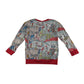 Maebelle and Bo t-shirt 5-6 years red and white forest fairies