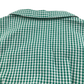 Green gingham with belt school summer dress