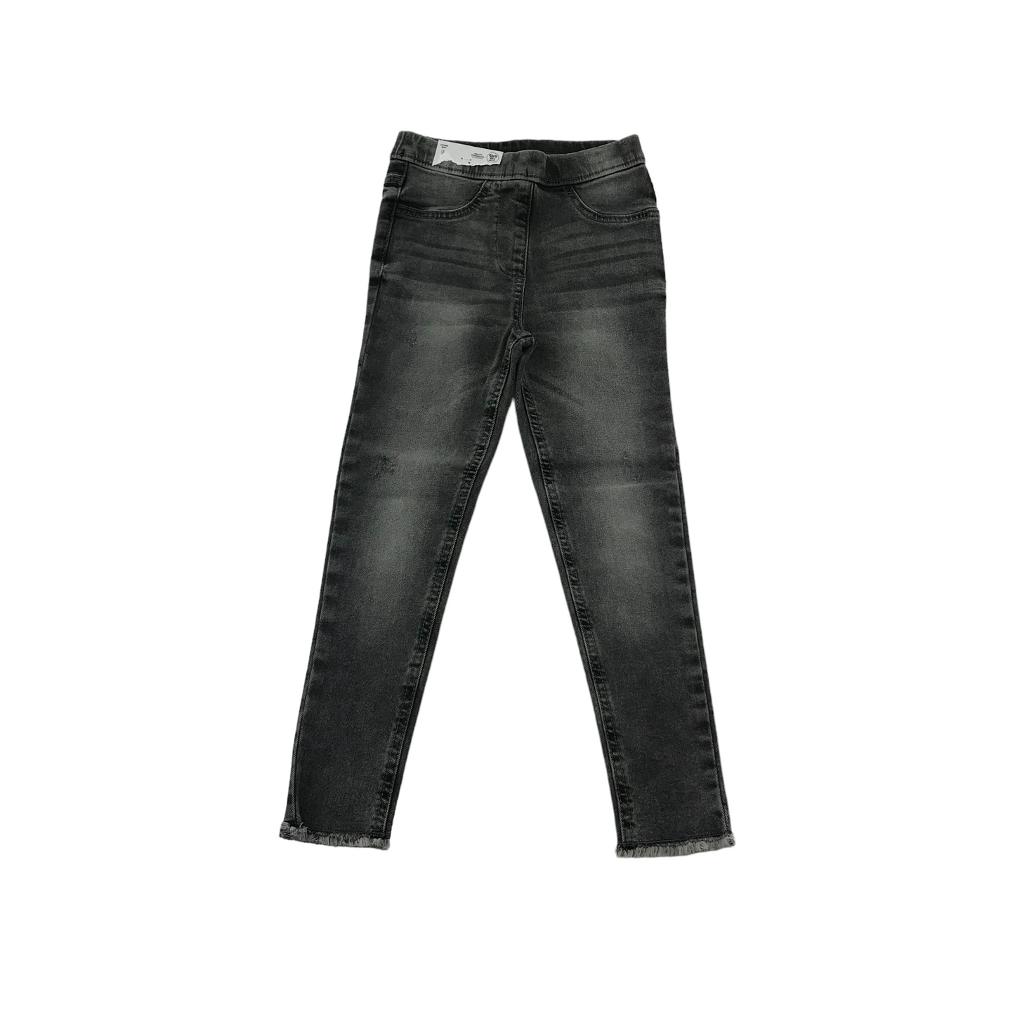 George Dark Grey Denim Style Jeggings Age 5