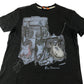 Ben Sherman t-shirt 8-9 years black electric guitar graphic print design cotton
