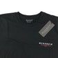 Mckenzie t-shirt men's S black plain with white and red text logo