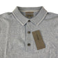 George polo shirt men's S light blue plain short sleeve