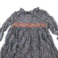 Next dress 4-5 years blue floral long sleeve blouse