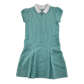 Mint gingham with zipper school summer dress