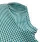 Mint gingham with zipper school summer dress