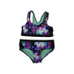 H&M Bikini Age 13 Blue Purple Black Graphic Pattern 2-piece Set
