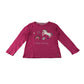 Joules t-shirt 5-6 years pink embroidered graphics long sleeve cotton