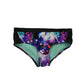 H&M Bikini Age 13 Blue Purple Black Graphic Pattern 2-piece Set