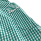 Mint gingham with buttons school summer dress
