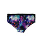H&M Bikini Age 13 Blue Purple Black Graphic Pattern 2-piece Set