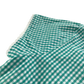 Mint gingham with buttons school summer dress