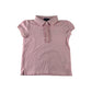 Polo Ralph Lauren polo shirt 5-6 years pink frilled button up with logo cotton