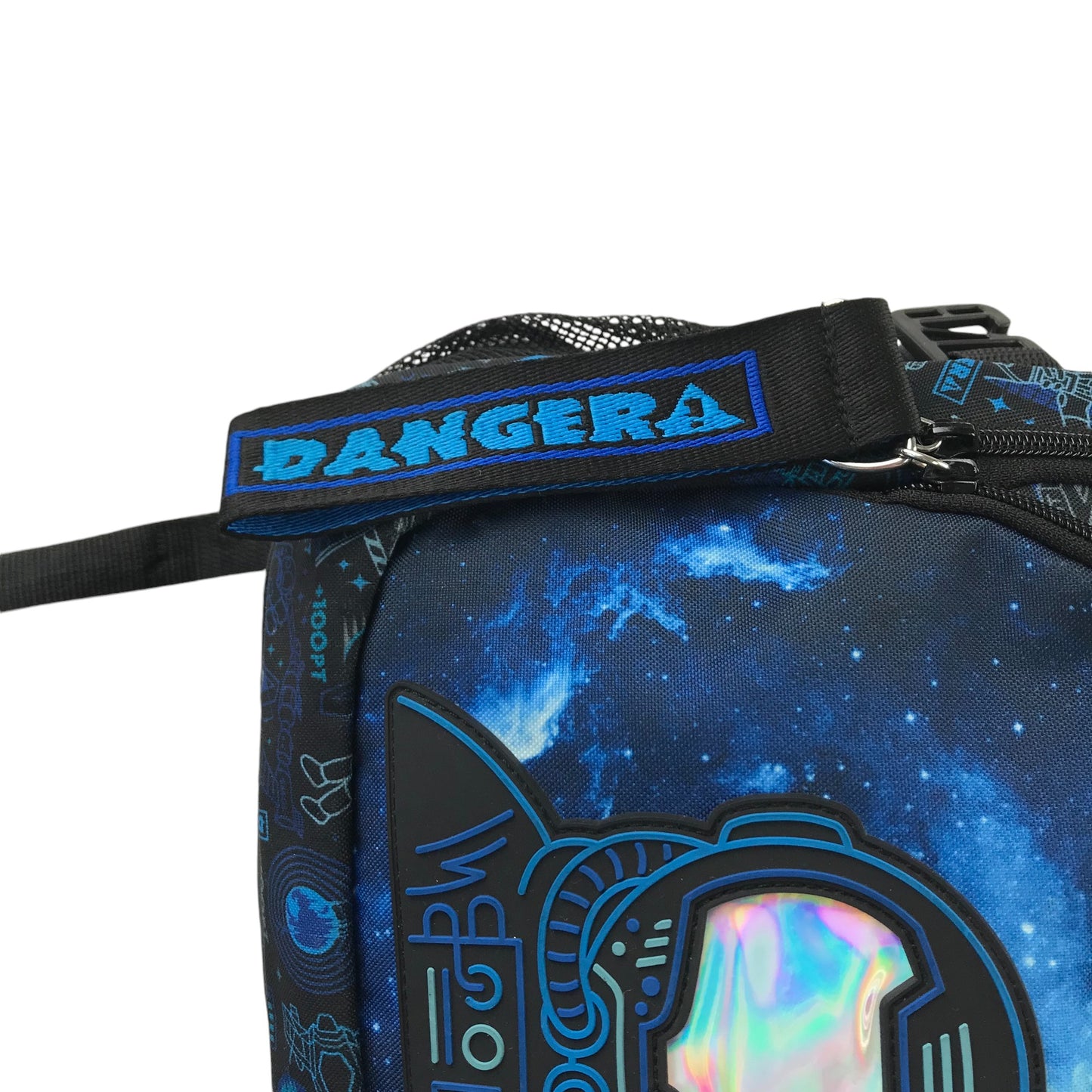 Smiggle School Bag blue and black astronaut space theme