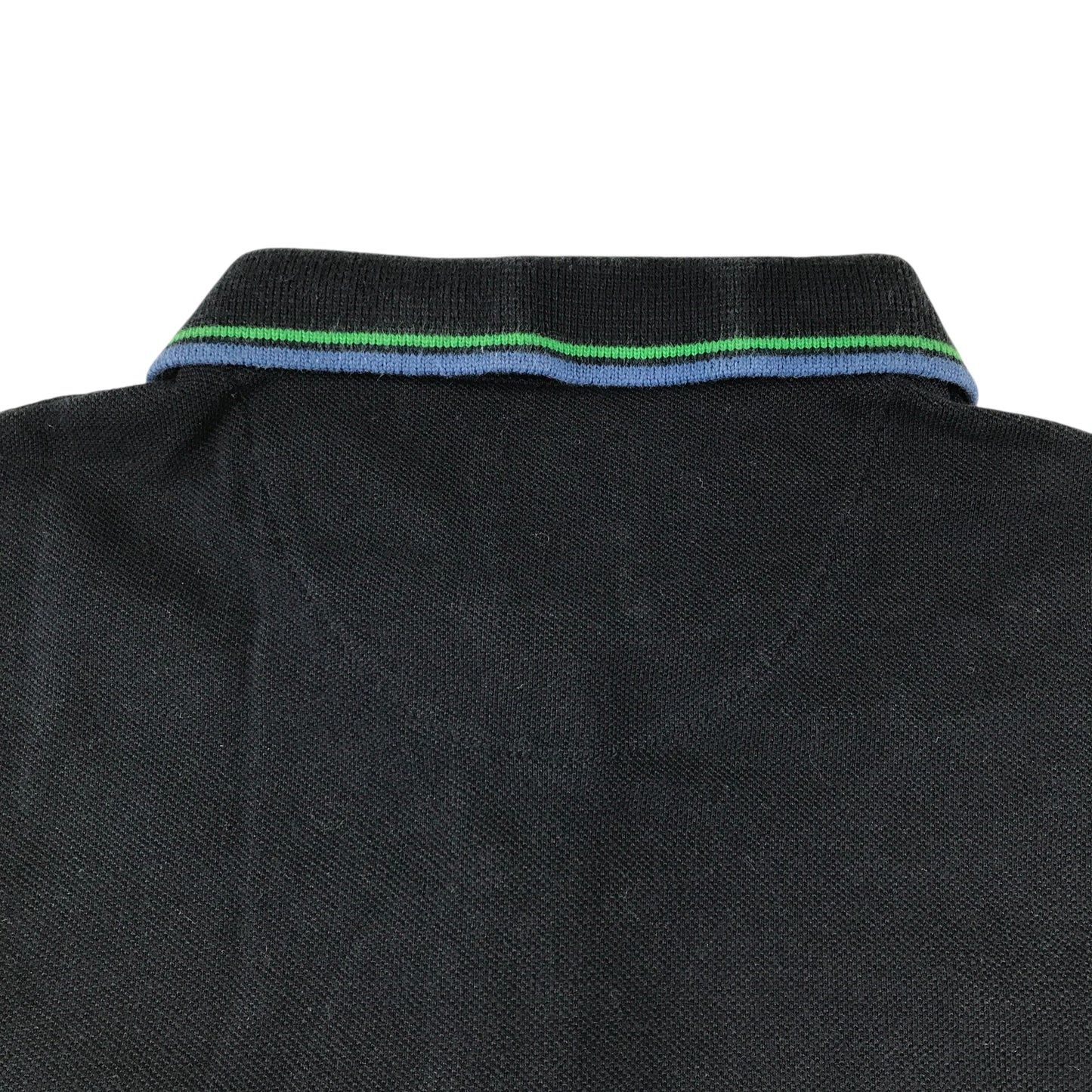 Next polo shirt 9-10 years navy short sleeve with embroidered logo cotton