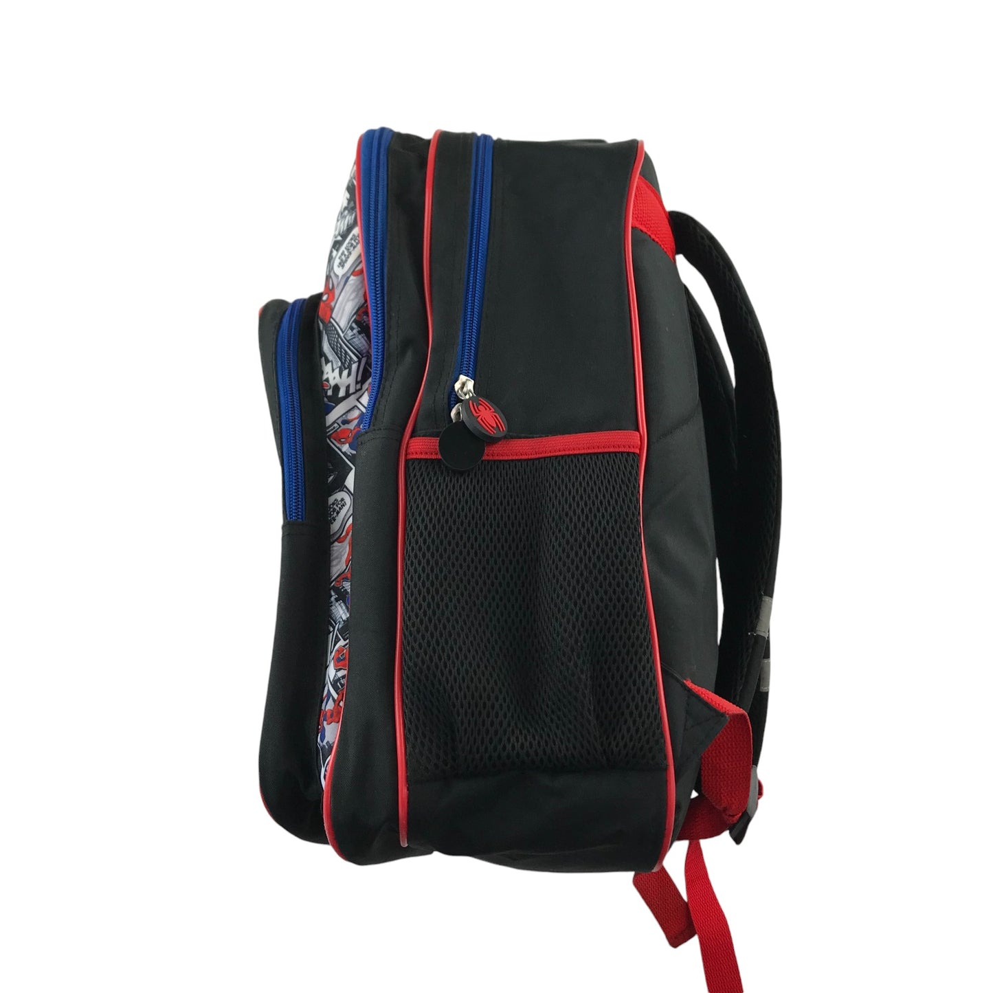 Spiderman School Bag red and grey