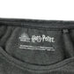 Tu t-shirt 5-6 years grey sequin gold and black reversible Hufflepuff design