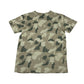 Primark t-shirt 10-11 years grey camo design short sleeve cotton