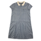 Blue gingham with zipper school summer dress