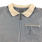Blue gingham with zipper school summer dress