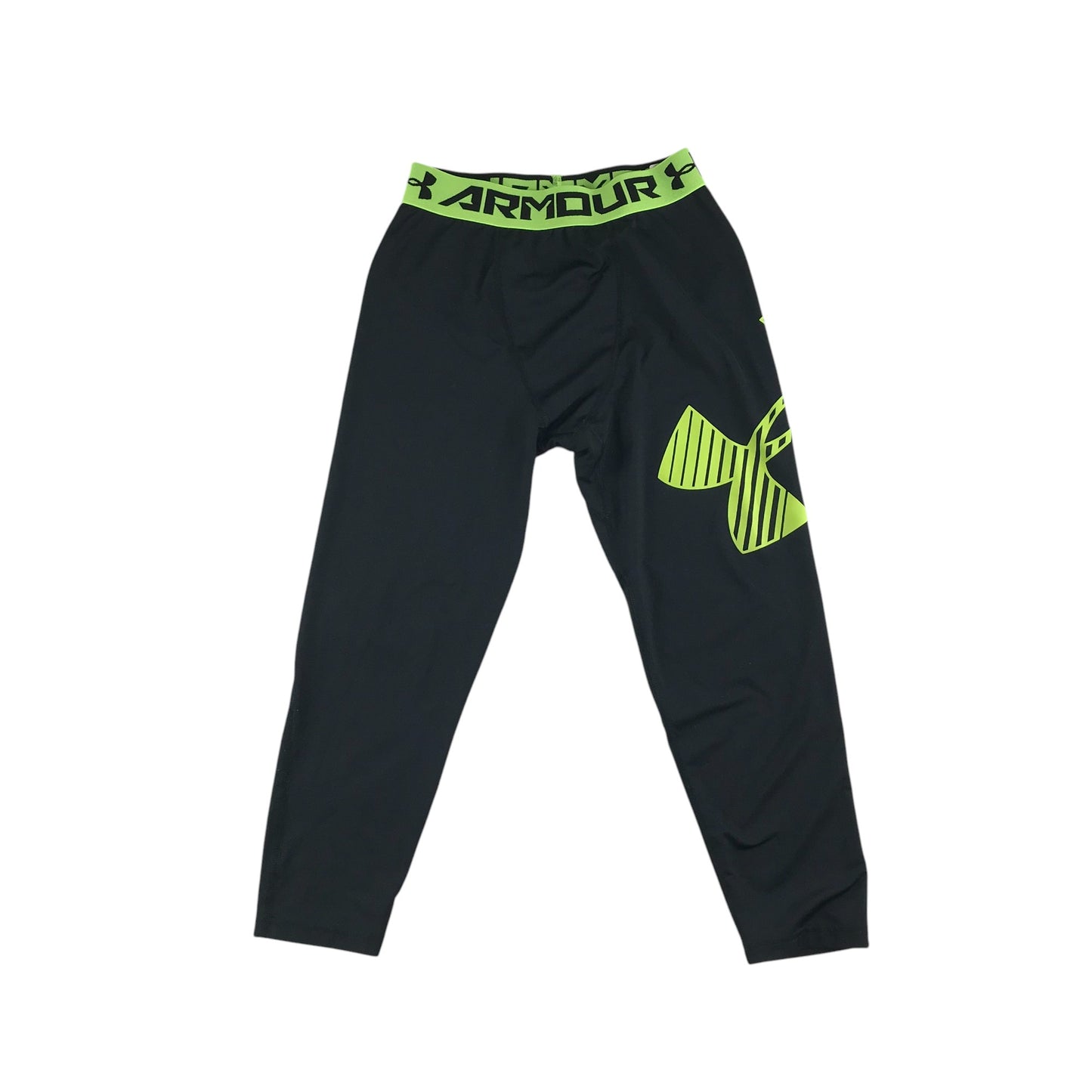 Under Armour sport leggings YLG 12-13 years black and neon fitted