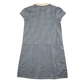 Blue gingham with zipper school summer dress