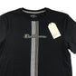 Ben Sherman t-shirt 15-16 years black short sleeve stripe detail