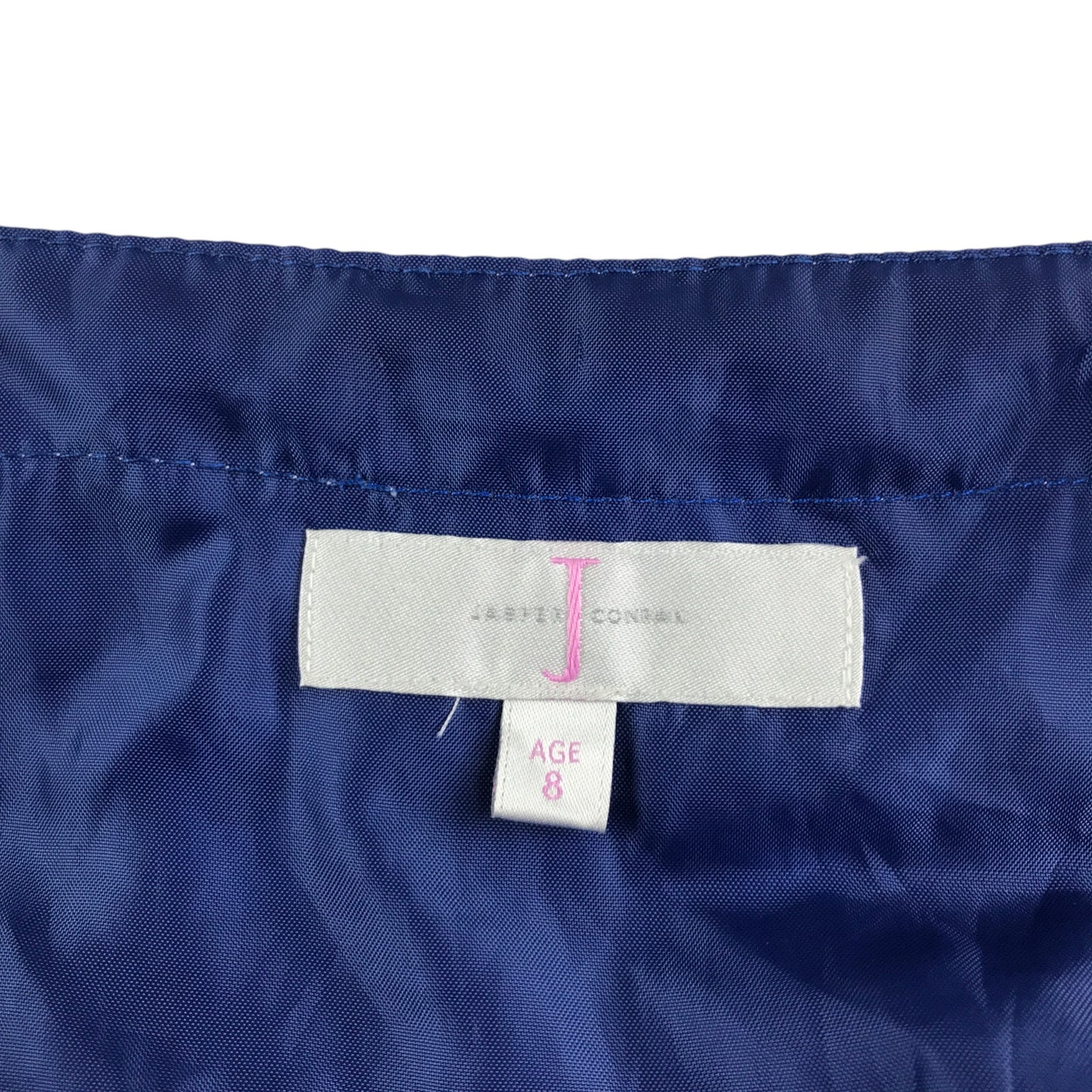 Jasper J Conran jumpsuit 7-8 years blue floral print flared leg