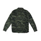 M&S Shirt Age 13 Khaki Green Camo Print Pattern Button Up