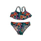 Primark Bikini Age 12 Multicolour Floral Print Pattern 2-piece Set