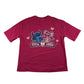 George t-shirt 10-11 years bright pink Disney Stitch and Angel cotton