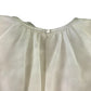 H&M dress 6-7 years white A-line mesh overlay sleeveless