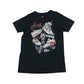 Nike t-shirt 6-8 years black sneakers print short sleeve cotton