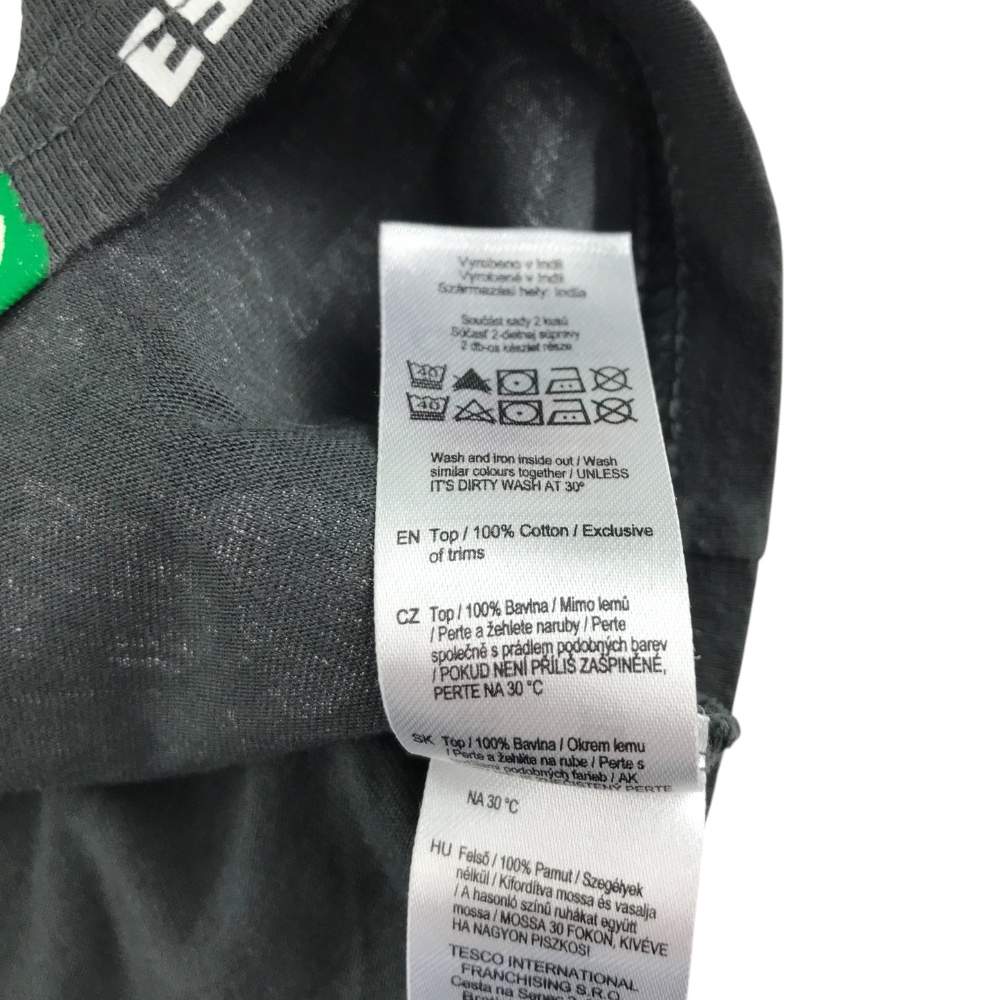 F&F t-shirt 6-7 years dark grey Minecraft short sleeve cotton