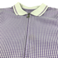 Lilac gingham with zipper school summer dress