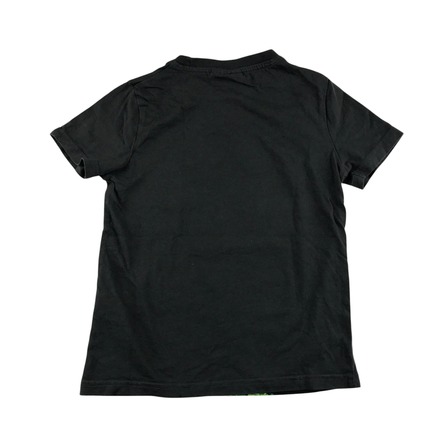 F&F t-shirt 6-7 years dark grey Minecraft short sleeve cotton