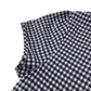 Navy gingham with zipper girls school summer dress