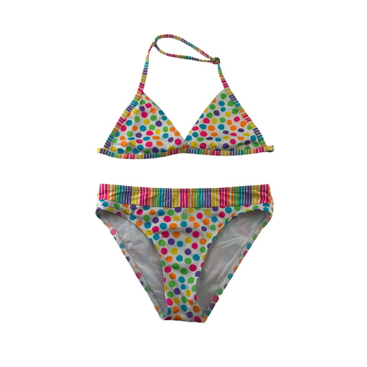 Bikini Age 11 Multicoloured Polka Dot Print 2-piece Set